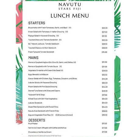 Navutu Stars Resort Matayalevu Esterno foto